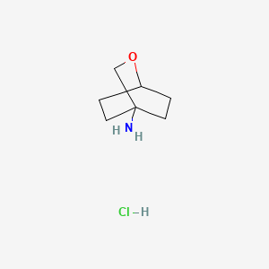 2-oxabicyclo[2.2.2]octan-4-amine;hydrochloride - (2411312-48-4)