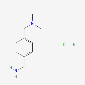 1-(4-(AMinoMethyl)phenyl)-N,N-diMethylMethanaMine hydrochloride - (242452-35-3)