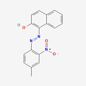 2-Naphthalenol, 1-[(4-methyl-2-nitrophenyl)azo]- - (2425-85-6)