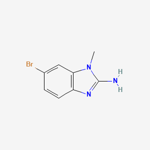 6-bromo-1-methyl-1H-1,3-benzodiazol-2-amine - (24786-54-7)
