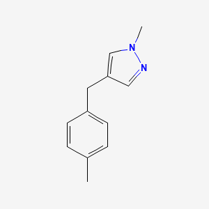 1-Methyl-4-(p-tolylmethyl)pyrazole - (2484889-30-5)