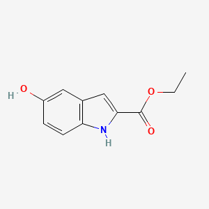 1H-Indole-2-carboxylic acid, 5-hydroxy-, ethyl ester - (24985-85-1)