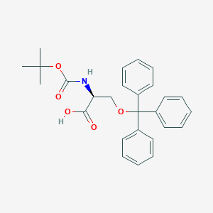 (S)-2-((tert-Butoxycarbonyl)aMino)-3-(trityloxy)propanoic acid - (252897-67-9)