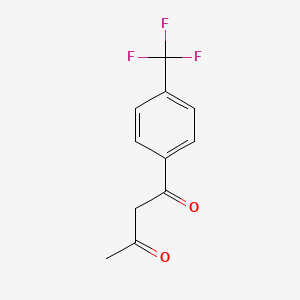1-(4-TRIFLUOROMETHYLPHENYL)BUTANE-1,3-DIONE - (258346-69-9)