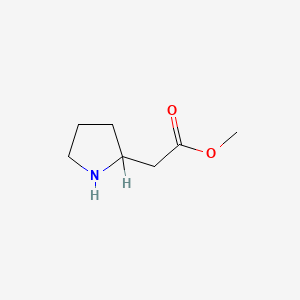 (S)-Methyl 2-(pyrrolidin-2-yl)acetate hydrochloride - (259868-83-2)