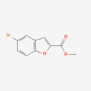 2-Benzofurancarboxylic acid, 5-bromo-, methyl ester - (26028-36-4)