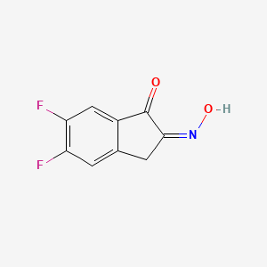 1H-Indene-1,2(3H)-dione- 5,6-difluoro- 2-oxime - (260359-14-6)