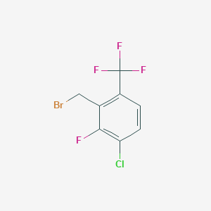 3-Chloro-2-fluoro-6-(trifluoromethyl)benzyl bromide - (261763-10-4)