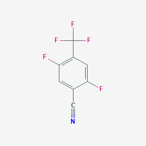 2,5-difluoro-4-(trifluoromethyl)benzonitrile - (261945-24-8)