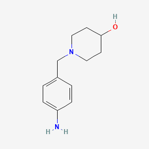 1-[(4-aminophenyl)methyl]piperidin-4-ol - (262368-63-8)
