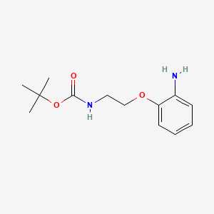 tert-butyl (2-(2-aMinophenoxy)ethyl)carbaMate - (263410-16-8)
