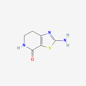 Thiazolo[5,4-c]pyridin-4(5H)-one, 2-amino-6,7-dihydro- - (26493-11-8)
