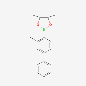 2-Methylbiphenyl-4-ylboronic acid pinacol ester - (2649399-93-7)