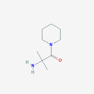 (1,1-dimethyl-2-oxo-2-piperidin-1-ylethyl)amine hydrochloride - (267406-38-2)