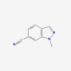 1-Methyl-1H-indazole-6-carbonitrile - (267413-29-6)