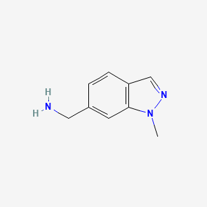 (1-Methyl-1H-indazol-6-yl)MethanaMine - (267413-31-0)
