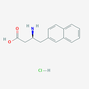 2-Naphthalenebutanoic acid, b-amino-, (bR)- - (269398-90-5)