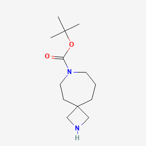 tert-butyl2,7-diazaspiro[3.6]decane-7-carboxylate - (270257-46-0)