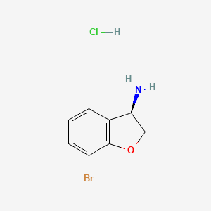 (R)-7-Bromo-2,3-dihydrobenzofuran-3-amine hydrochloride - (2703745-61-1)