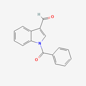 1H-Indole-3-carboxaldehyde, 1-benzoyl- - (27092-42-8)