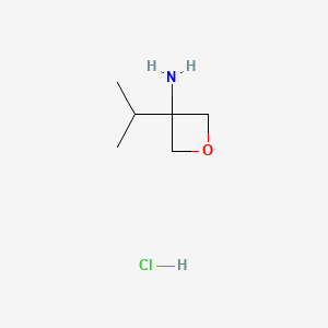 3-ISOPROPYLOXETAN-3-AMINE HYDROCHLORIDE - (2725790-98-5)