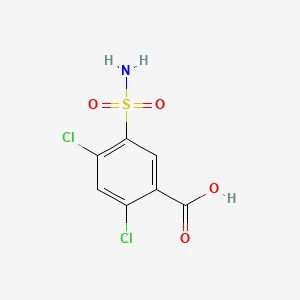 2,4-Dichloro-5-sulfamoylbenzoic acid - (2736-23-4)