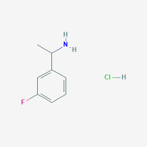 1-(3-fluorophenyl)ethan-1-amine hydrochloride - (276875-50-4)