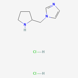 1-[(R)-2-Pyrrolidinylmethyl]-1H-imidazole 2HCl - (278790-56-0)