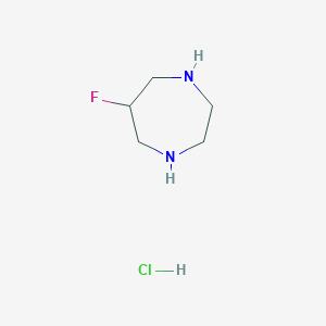 6-fluoro-1,4-diazepane;dihydrochloride - (2809997-63-3)