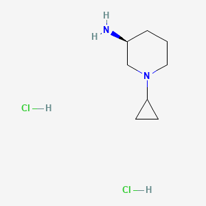 (3S)-1-Cyclopropylpiperidin-3-aminedihydrochloride - (2813556-59-9)