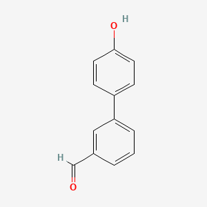 [1,1'-Biphenyl]-3-carboxaldehyde,4'-hydroxy- - (283147-95-5)