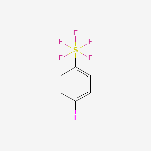 Sulfur, pentafluoro(4-iodophenyl)-, (OC-6-21)- - (286947-68-0)