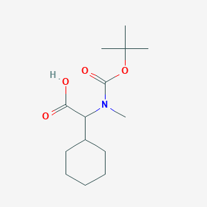 (R)-a-(N-Boc-N-methylamino)cyclohexaneacetic acid - (287210-86-0)