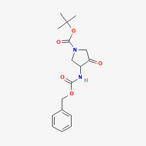 1-Boc-4-(Cbz-amino)-3-pyrrolidinone - (288083-67-0)