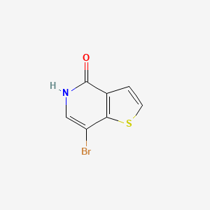Thieno[3,2-c]pyridin-4(5H)-one, 7-bromo- - (29079-94-5)