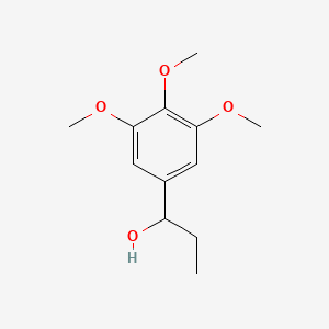 1-(3,4,5-trimethoxyphenyl)propan-1-ol - (29652-81-1)