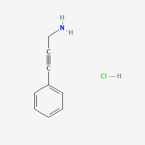 3-Phenyl-2-propyn-1-amine hydrochloride - (30011-36-0)