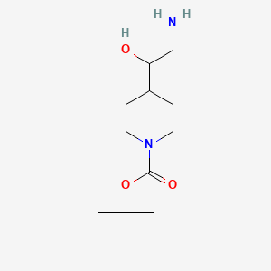 tert-Butyl-(2-aMino-1-hydroxyethyl)piperidine-1-carboxylate - (301221-57-8)