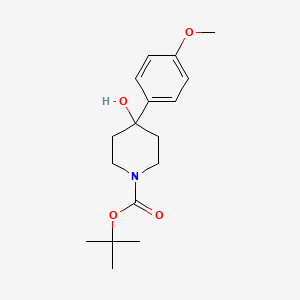 1-BOC-4-(4-METHOXYPHENYL)-4-HYDROXYPIPERIDINE - (302924-67-0)