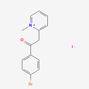 2-[2-(4-Bromophenyl)-2-oxoethyl]-1-methylpyridiniumiodide - (304679-75-2)