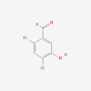 2,4-Dibromo-5-hydroxybenzaldehyde - (3111-51-1)