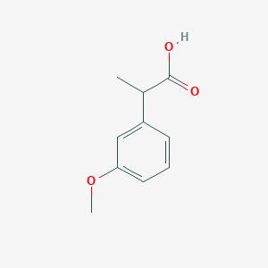 2-(3-methoxyphenyl)propanoic acid - (3146-60-9)