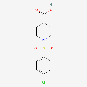 1-(4-CHLORO-BENZENESULFONYL)-PIPERIDINE-4-CARBOXYLIC ACID - (314744-43-9)