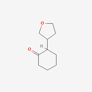 2-(oxolan-3-yl)cyclohexan-1-one - (31891-67-5)