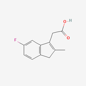 5-Fluoro-2-methyl-1H-indene-3-acetic acid - (32004-66-3)