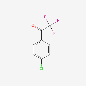 1-(4-Chlorophenyl)-2,2,2-trifluoroethanone - (321-37-9)