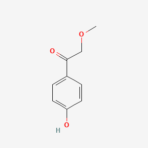 1-(4-hydroxyphenyl)-2-methoxyethan-1-one - (32136-81-5)