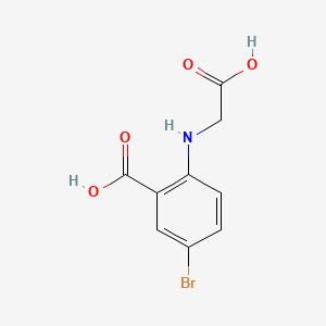 5-Bromo-2-((carboxymethyl)amino)benzoic acid - (32253-75-1)