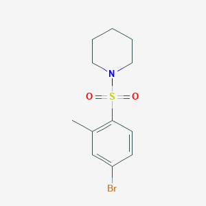 1-(4-bromo-2-methylphenyl)sulfonylpiperidine - (324059-00-9)