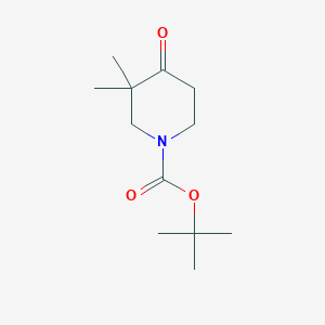 tert-Butyl 3,3-dimethyl-4-oxopiperidine-1-carboxylate - (324769-06-4)